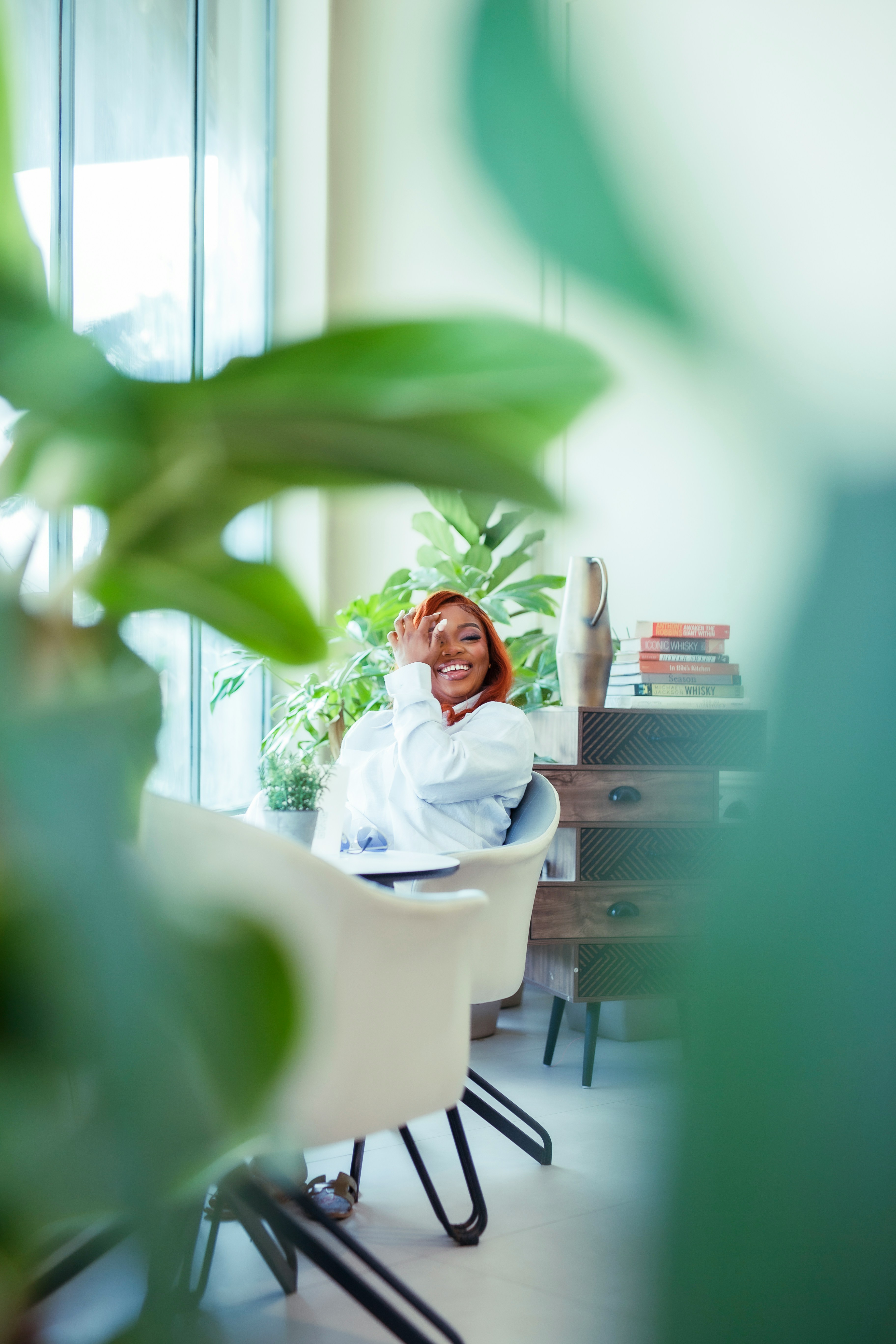 Business consultant at work